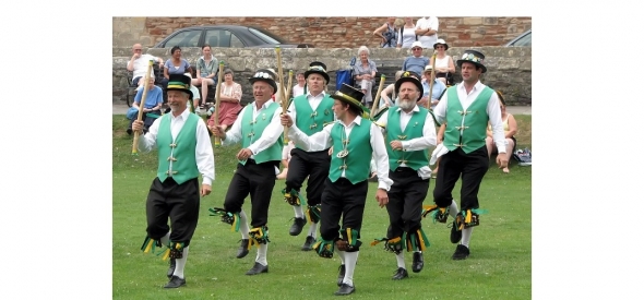 English Morris Dancers take battle against ‘naked movement’ to India