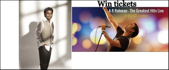 Win AR Rahman concert tickets, live at the O2 in London!
