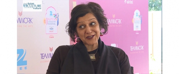 Meera Syal at the Jaipur Literature Festival 2016 on writing and acting