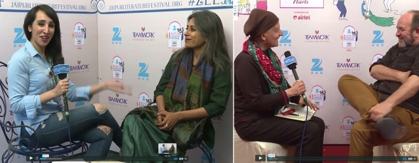 Jaipur Literature Festival 2017 coming – here’s some interviews from 2016