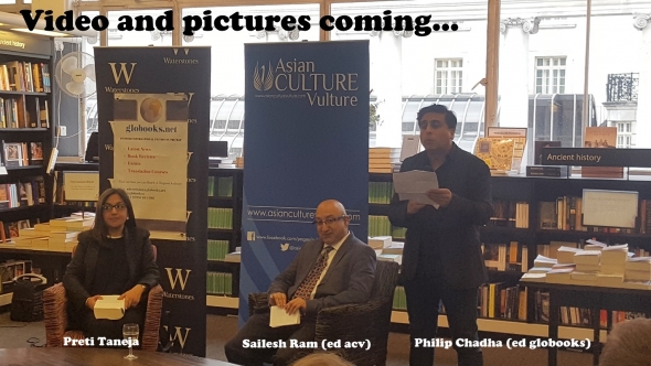 Preti Taneja book event Waterstones Piccadilly London video and pictures soon!