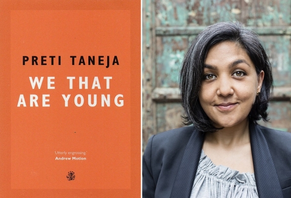 ‘We That Are Young’ – Preti Taneja at Waterstones Piccadilly London with acv and globooks today (July 28)