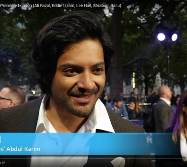 ‘Victoria & Abdul’ – On the Red Carpet at Leicester Square with Ali Fazal, Eddie Izzard and others…