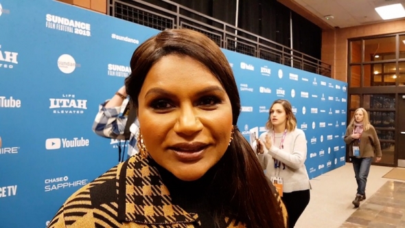 Mindy Kaling talks to acv (video) on the red carpet of world premiere of ‘Late Night’ at Sundance Film Festival