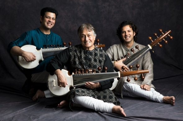 Amjad Ali Khan and sons, Amaan and Ayaan heading for Southbank Centre for rare performance all together