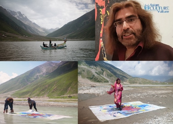 Nasser Azam – ‘Saiful Malook’ exhibition – love, struggle, sacrifice and attainment through music, poetry and now visual art…