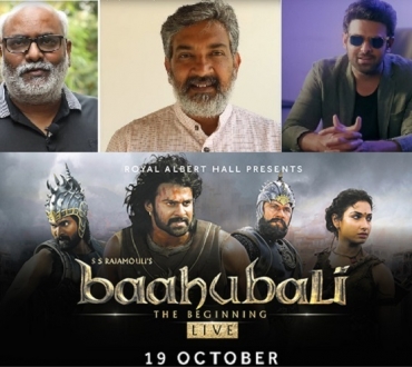 ‘Baahubali – The Beginning’ at the Royal Albert Hall – competition winners announced and star talent Prabhas, SS Rajamouli and MM Keervaani deliver video messages…
