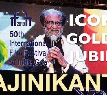 Rajinikanth – South Indian film star legend receives Icon of Golden Jubilee IFFI50 (video)