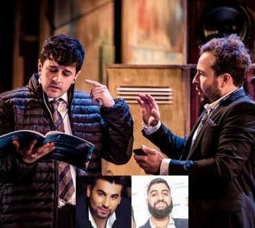 ‘Mushy – Lyrically speaking’ Chance to see much praised musical about stammer star Musharaf (‘Mushy’) Asghar online…as Ameet Chana talks about story behind story…