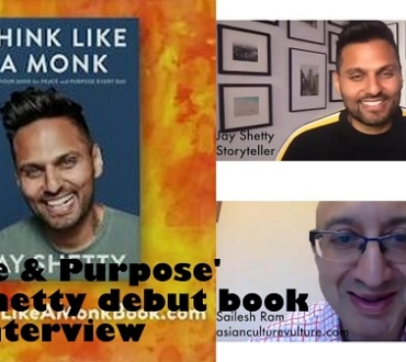 Jay Shetty – ‘Peace and Purpose’ interview about his first book, ‘Think Like A Monk’ (video)