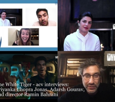 Priyanka Chopra Jonas, Adarsh Gourav and director Ramin Bahrani talk about their film, ‘The White Tiger’