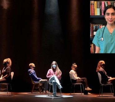 ‘Under the Mask’ – doctor-playwright Shaan Sahota on her hope and horror covid ward drama…