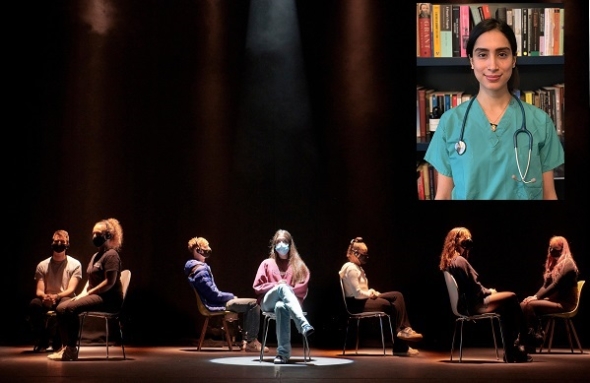 ‘Under the Mask’ – doctor-playwright Shaan Sahota on her hope and horror covid ward drama…
