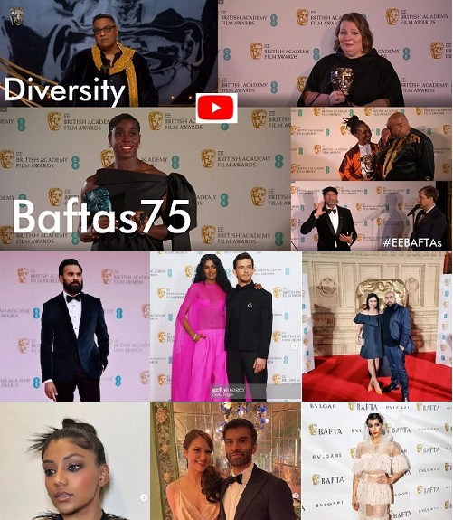EE Baftas 2022 – Winners talk Diversity: Joanna Scanlan, Lashana Lynch, Cherish Oteka & Gamal ‘G’ Turawa and Troy Kotsur  (video & wrap & pictures)
