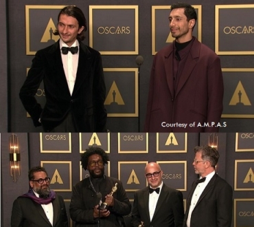 Oscars 2022 (94): Riz Ahmed & Aneil Karia on win, “Insane, mad, nice”; Producer Joseph Patel wins for  ‘Summer of Soul’ documentary (video & wrap)