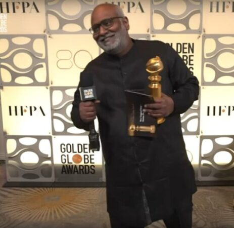 ‘Naatu Naatu’ song beats off cream of western global pop for Golden Globe Award for MM Keeravaani and Chandrabose