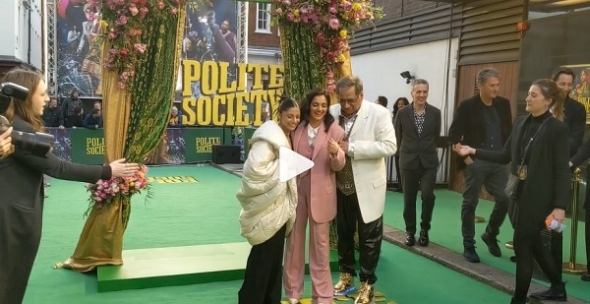 ‘Polite Society’ – Watch our interviews from the Red carpet for what is going to be ONE of the films of the year… (coming)