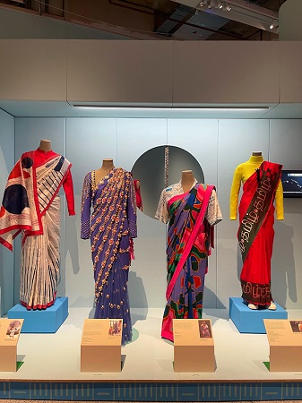 ‘The Offbeat Sari’ exhibition  – Indian designers make a modern statement with heritage garment and Sabyasachi’s Met Gala declaration