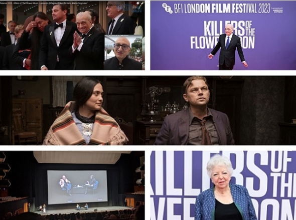 ‘Killers of The Flower Moon’ – London Film Festival 2023 – review, talk and that Cannes red carpet world premiere…😉