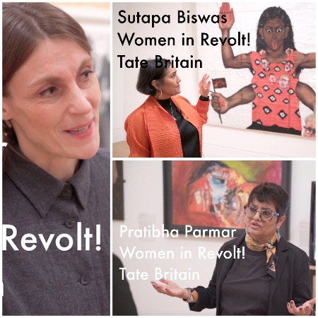 ‘Women in Revolt! Art And Activism in the UK 1970-1990’ – Pratibha Parmar, Sutapa Biswas, and co-curator Inga Fraser (video)