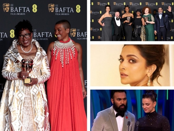 Baftas 2024 – June Givanni, Deepika Padukone, Nick Mohammed and Da’Vie Joy bring added colour to Oppenheimer seven-awards triumph