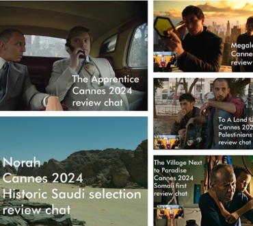 Cannes 2024 – video chat reviews – The Apprentice; Megalopolis; Norah; The Village Next to Paradise; To A Land Unknown