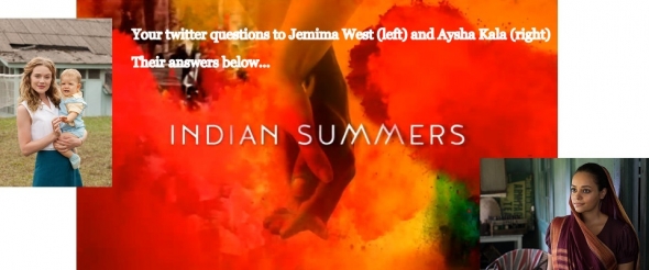 Your twitter questions answered: Indian Summers' Jemima West and