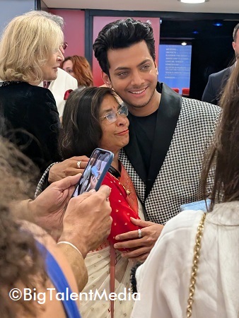 Vishal Jethwa in Cannes at the 'Homebound' screening